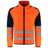 Tricorp Redefined high vis fleecejack oranje blauw maat XS