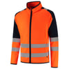 Tricorp Redefined high vis fleecejack oranje blauw maat XS