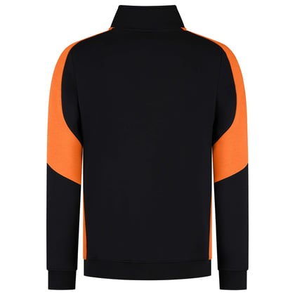 Tricorp Redefined dames bicolor sweatvest zwart oranje maat 2XL