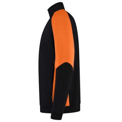 Tricorp Redefined dames bicolor sweatvest zwart oranje maat 2XL