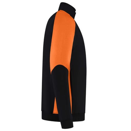 Tricorp Redefined dames bicolor sweatvest zwart oranje maat 2XL
