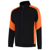 Tricorp Redefined dames bicolor sweatvest zwart oranje maat 2XL