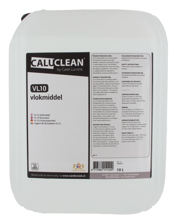 CaluClean VL10 vlokmiddel 10 liter