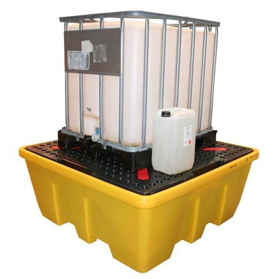 Brady stapelbare opvangpallet voor 1IBC