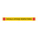 Brady sticker Sociale afstand respecteren 800x80mm 