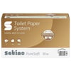 Satino PureSoft systeem toiletpapier jumbo rol  2-lgs 24x724 vel soft beige
