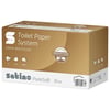 Satino PureSoft systeem toiletpapier jumbo rol  2-lgs 24x724 vel soft beige