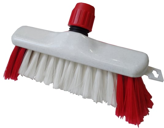 Linea luiwagen Rilsan met baard 23cm rood/wit