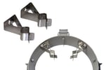 Kwastenclip RVS 