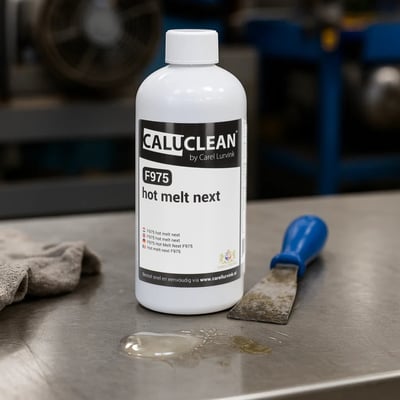 CaluClean F975 Hotmelt next 500ml PET fles wit met witte dop