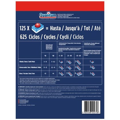 Finish Quantum professional vaatwastabletten 125 tabs 