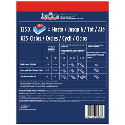 Finish Quantum professional vaatwastabletten 125 tabs