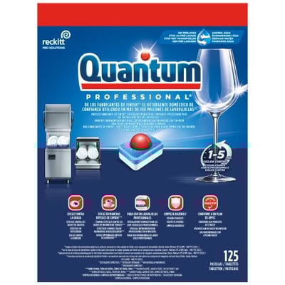 Finish Quantum professional vaatwastabletten 125 tabs 