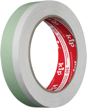 Kip 310 Duoband professionele kwaliteit 25mm x 25mtr groen wit