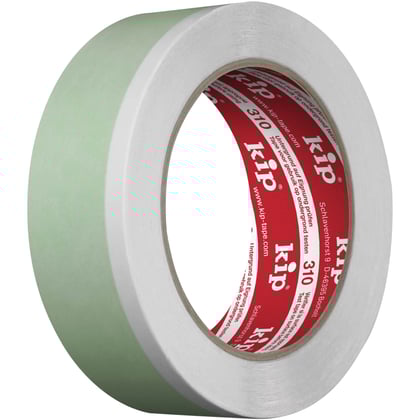 Kip 310 Duoband professionele kwaliteit 25mm x 25mtr groen wit