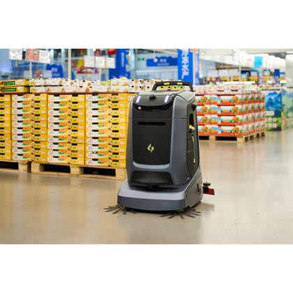 Gausium Mira robot Schrob-veegmachine 