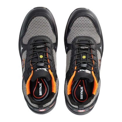Brynje 314 Grey Athletic S1P veiligheidsschoen  laag zwart