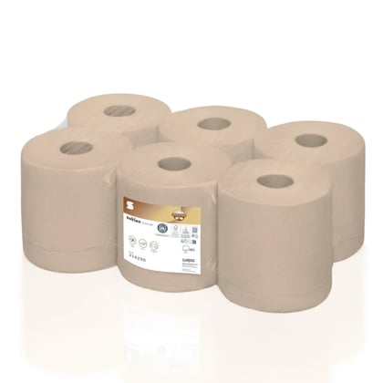 Satino Puresoft handdoekrollen 2-lgs 6x150 mtr