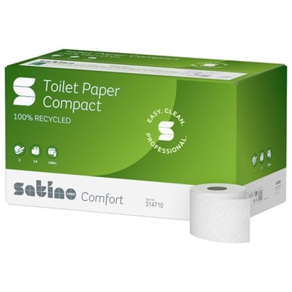 Satino comfort toiletpapier 2-lgs 24x 712 vel wit
