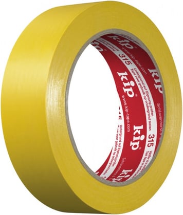 Kip 315 PVC tape geel 30mmx33mtr 