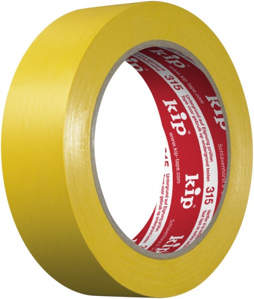 Kip PVC tape geel