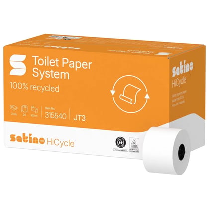 Satino HiCycle jumbo toiletrollen recycle 2-lgs 24 rol