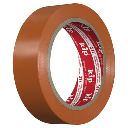 Kip 317 PVC tape oranje 30mmx33mtr 