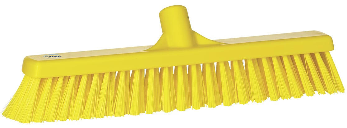Vikan bezem combi 40cm hygiënisch geel