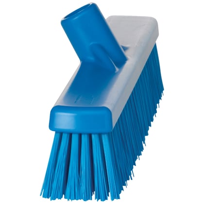 Vikan bezem combi 40cm hygiënisch blauw