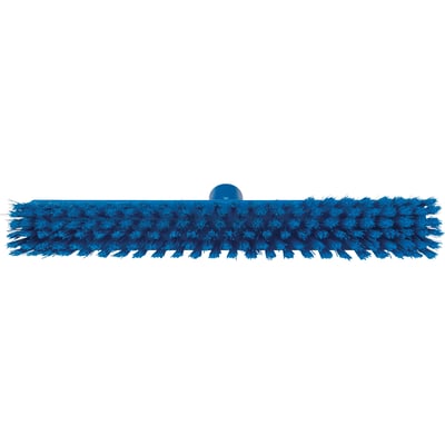 Vikan bezem combi 40cm hygiënisch blauw