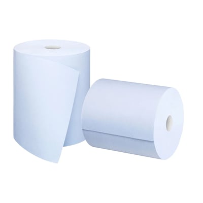 Satino HiCycle poetspapier 3-lgs blauw  350mtr x 37cm