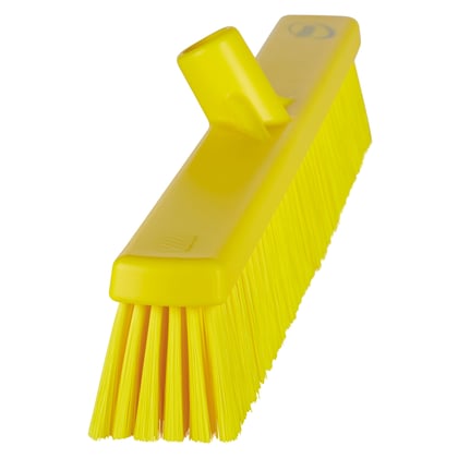 Vikan combiveger 60cm geel hard/zacht