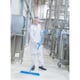 Vikan hygiënische vloerveger 60cm zacht blauw
