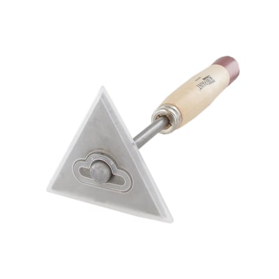 CaluPaint verfkrabber driehoek extra hard 6cm met beschermkap