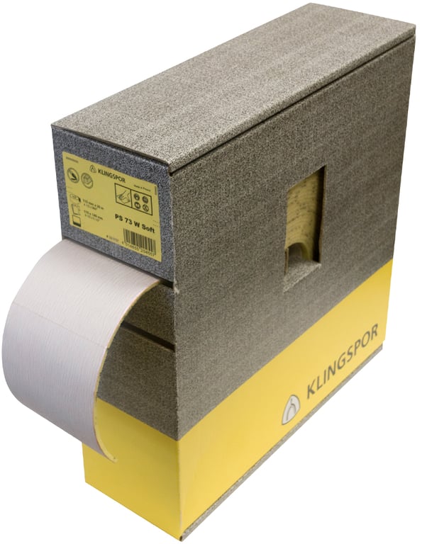 Klingspor schuurpapier Softfoam PS 73 WF 115mmx25m