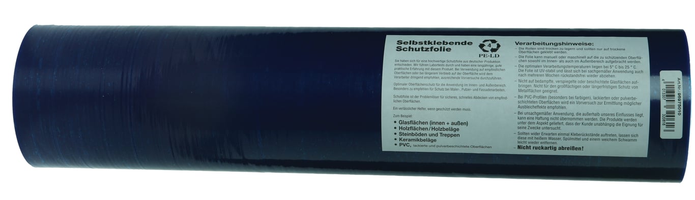 Zelfklevend glasfolie 50cmx100mtr