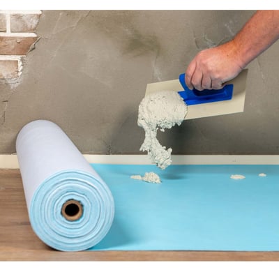 Softbreath zelfklevend afdekvlies 25x1mtr