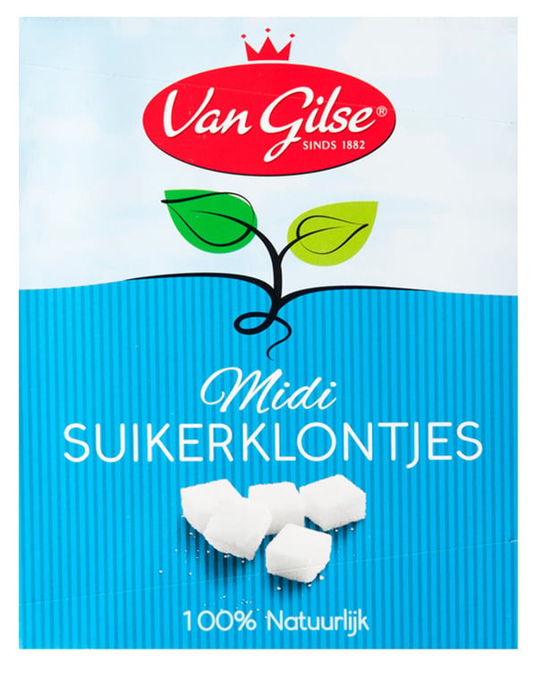 Van Gilse midi suikerklontjes 750gr