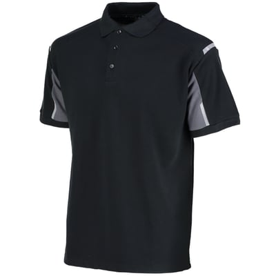Orcon Capture Aaron poloshirt zwart/donkergrijs maat 2XL