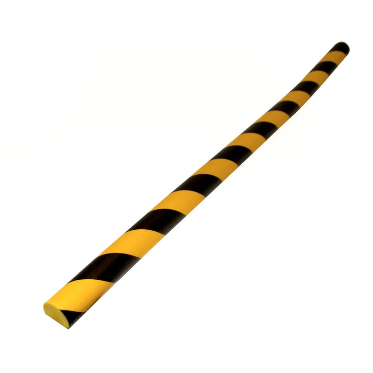 Brady stootband zwart geel 40mm x 1mtr