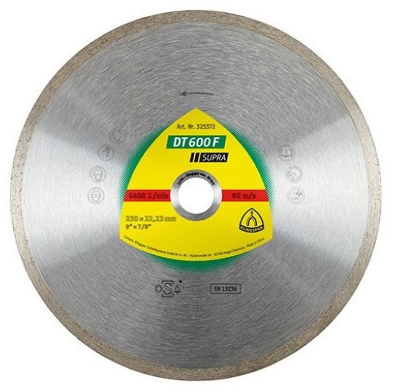 Supra diamantschijf DT600F 100x1,6x22,23mm