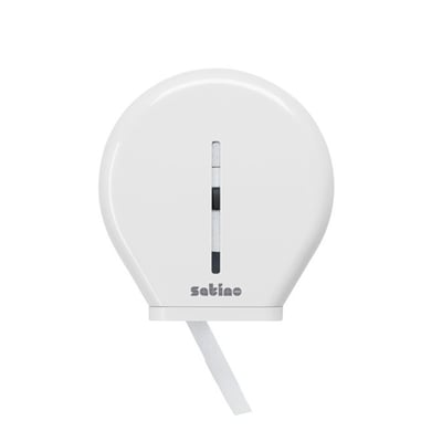 Satino toiletpapierdispenser voor jumborollen groot wit