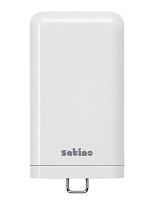 Satino zeepdispenser wit voor hand- en foamzeep 