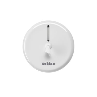 Satino toiletpapierdispenser voor jumborollen Centerfeed wit