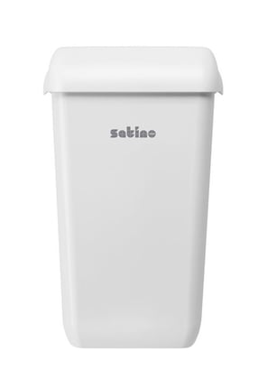 Satino afvalbak mini wit 23ltr 