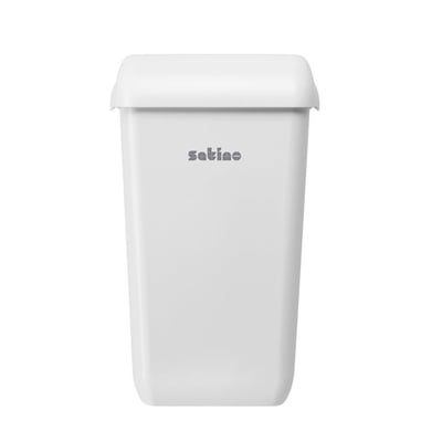 Satino afvalbak mini wit 23ltr