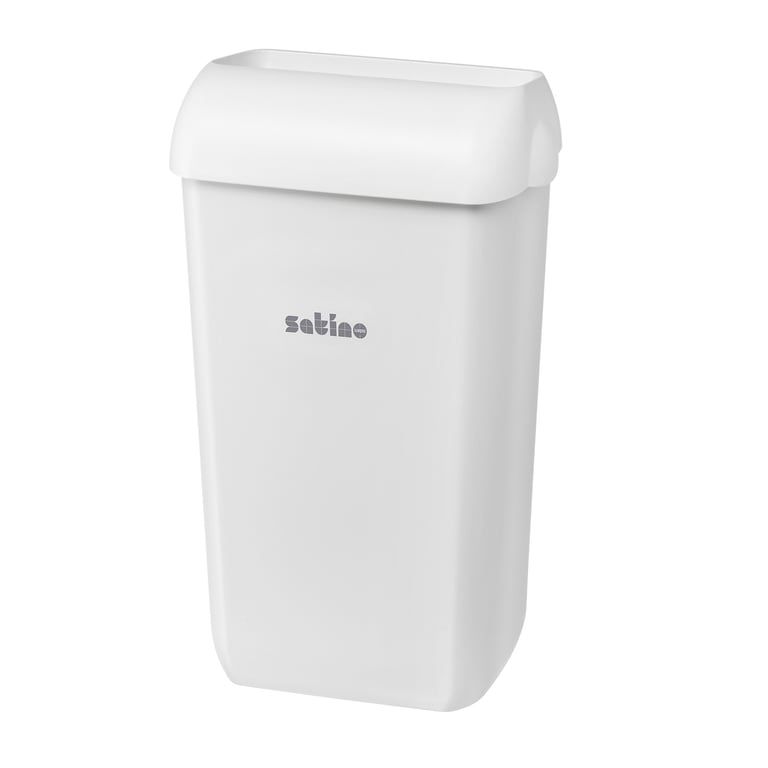 Satino afvalbak mini wit 23ltr