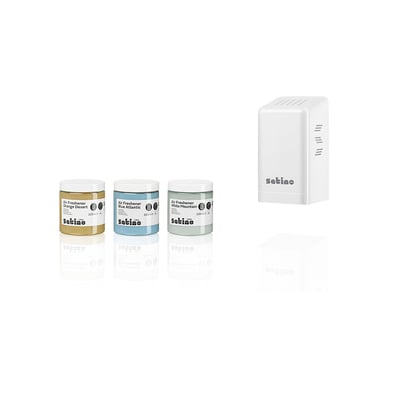 Satino luchtverfrisser dispenser eco wit