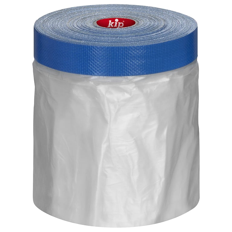 Kip 333 Masker met textieltape 300mm x 20mtr blauw