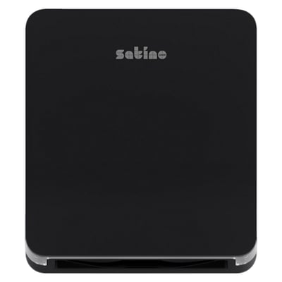 Satino handdoekdispenser interfold S zwart